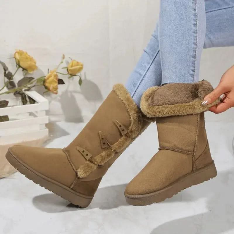 Bridgett | Damen-Schneestiefel mit Wollfutter und mittelhohem Schaft