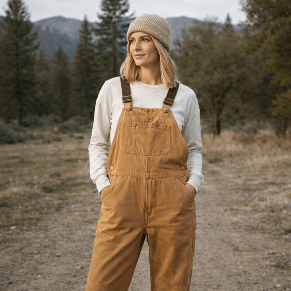 Lola | Women's Straight-Leg Bib Dungarees