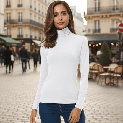 Kira | Women's Winter Turtleneck Knit Jumper