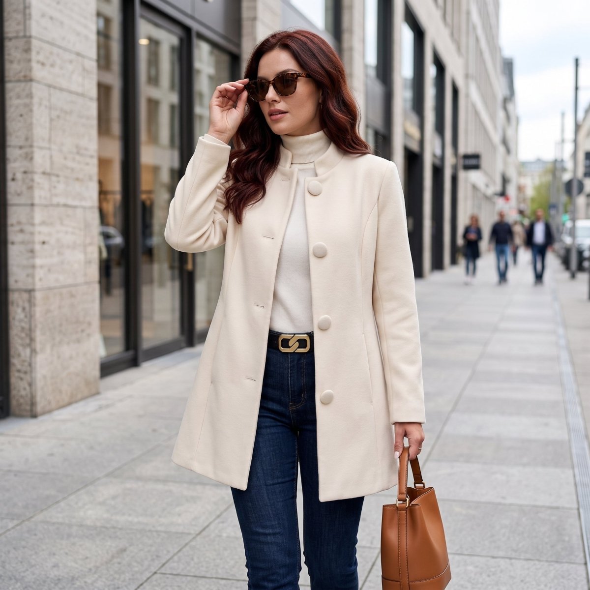 Margot | Women's Longline Tailored Open Front Blazer