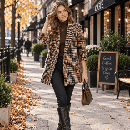 Kristie | Women's Longline Tailored Blazer Coat