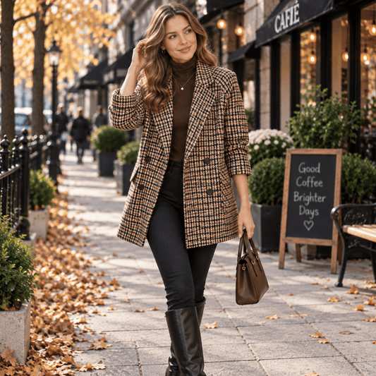 Harlow | Women's Longline Tailored Blazer Coat