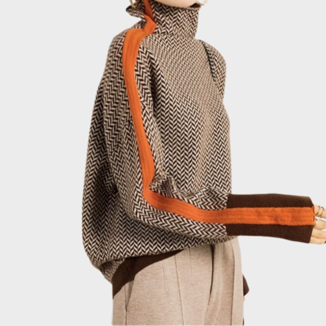 Noa | Women's Fitted Turtleneck Knit Jumper