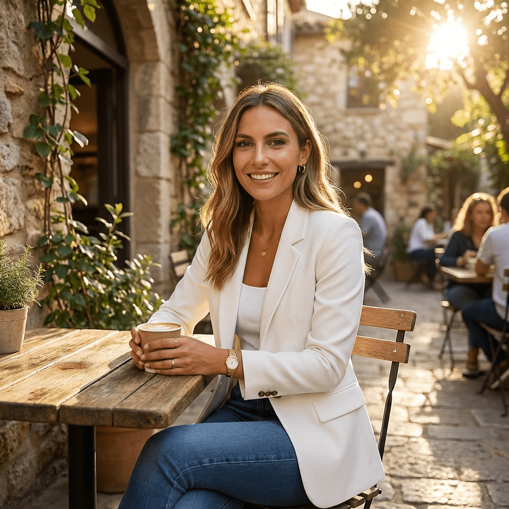 Liv | Women's Tailored One-Button Blazer Jacket
