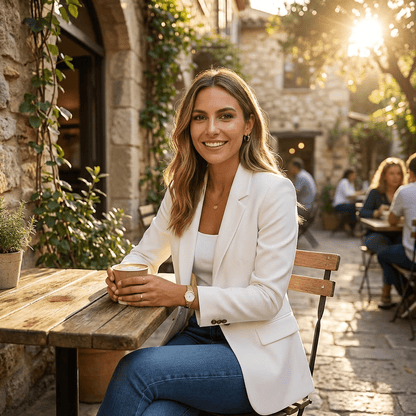 Liv | Women's Tailored One-Button Blazer Jacket