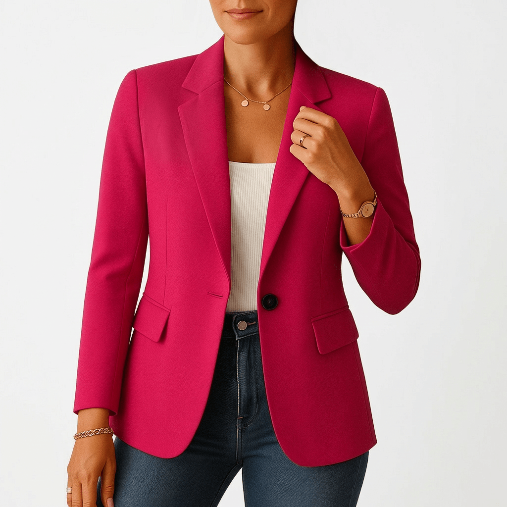 Liv | Women's Tailored One-Button Blazer Jacket