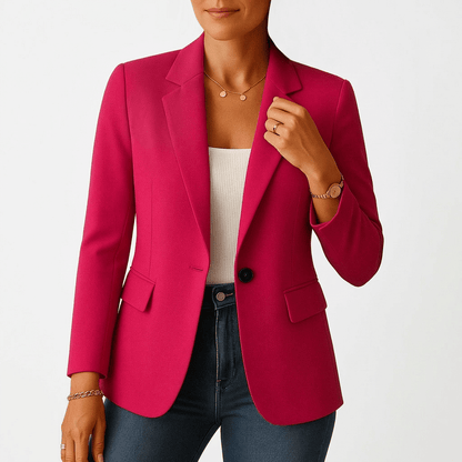 Liv | Women's Tailored One-Button Blazer Jacket