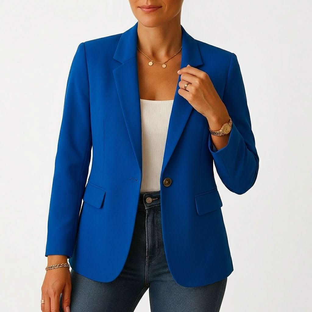 Liv | Women's Tailored One-Button Blazer Jacket