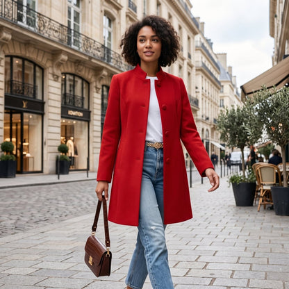 Margot | Women's Longline Tailored Open Front Blazer