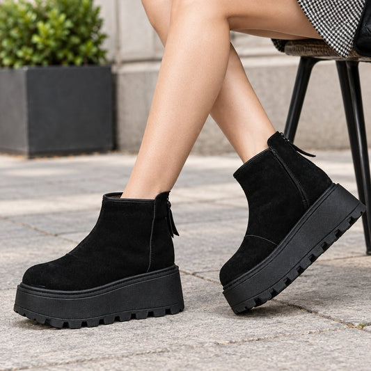 Platform Chelsea Boots