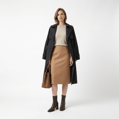 Liv | Women's Block-Heel Ankle Boots with Side Zip