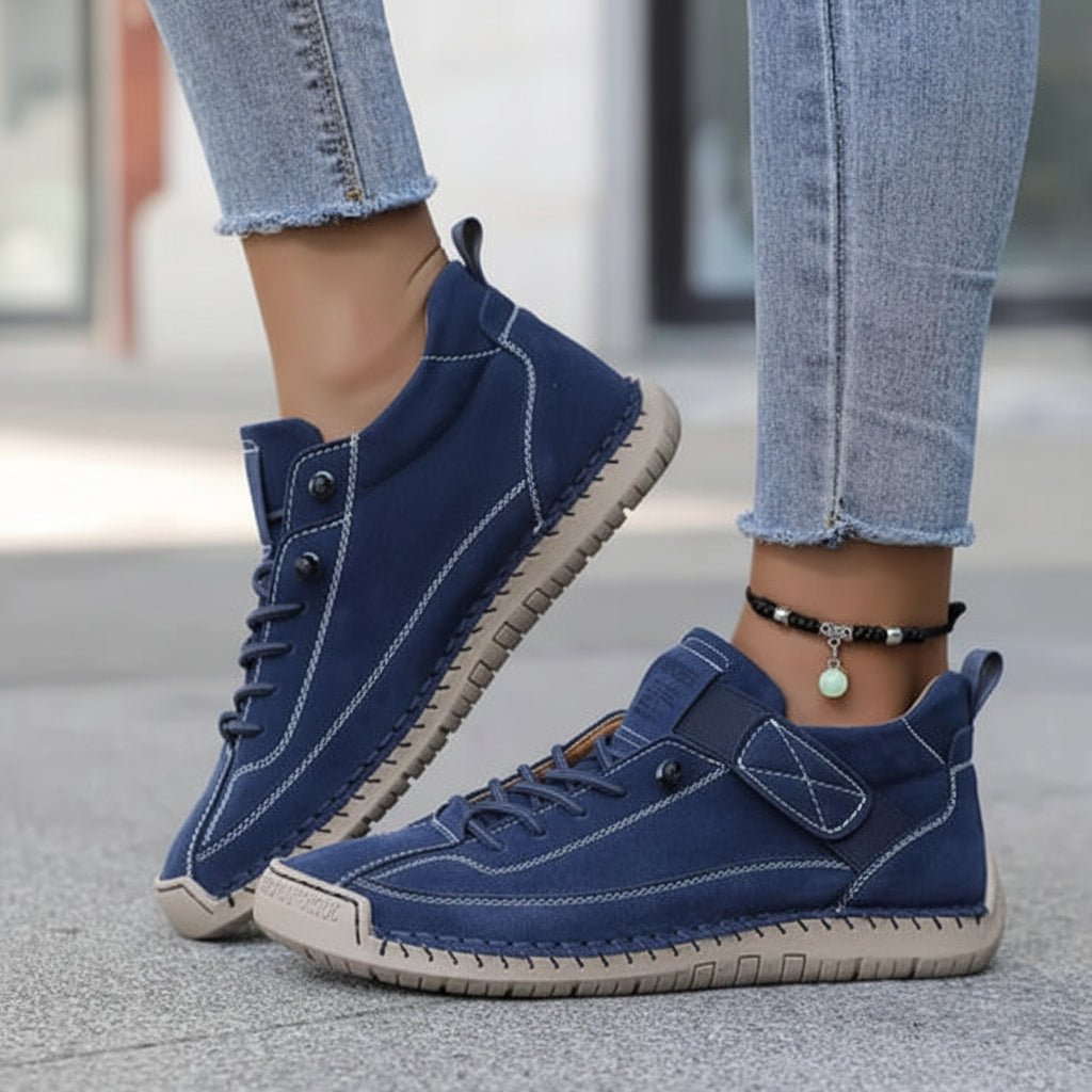 Reese | Women's Leather Walking Trainers
