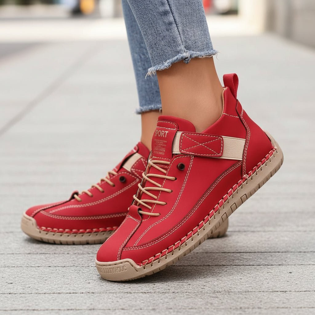 Reese | Women's Leather Walking Trainers