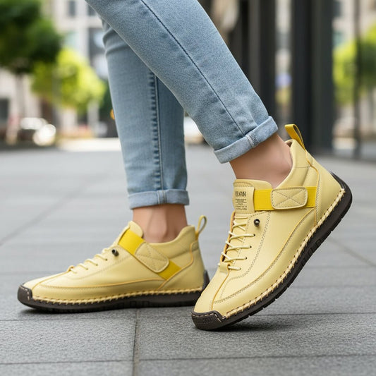 Reese | Women's Leather Walking Trainers