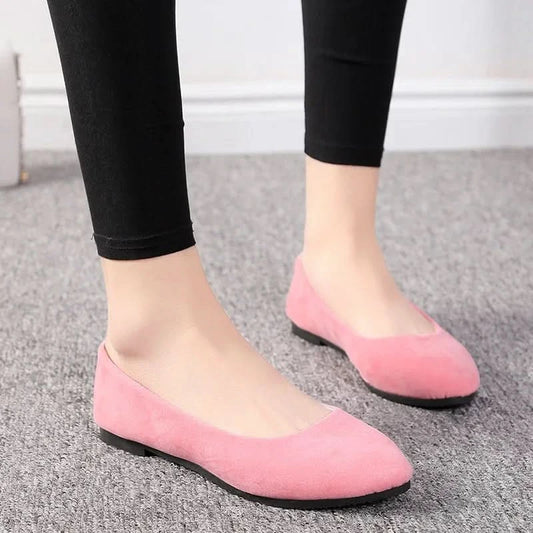 Noa | Women's Pointed Toe Slip-On Ballet Flats