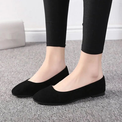 Allison | Women's Pointed Toe Slip-On Ballet Flats