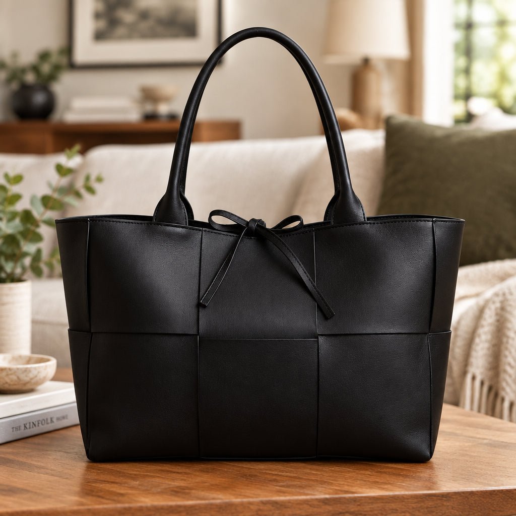 Margot | Women's Structured Panelled Tote Bag