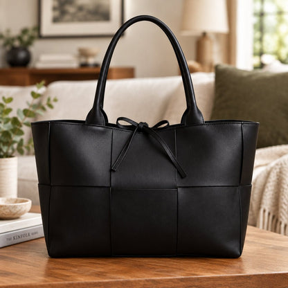 Margot | Women's Structured Panelled Tote Bag