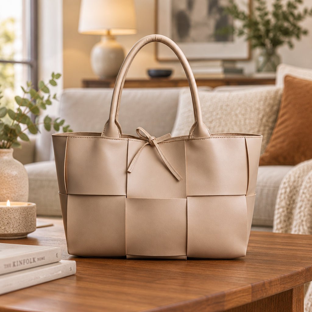 Margot | Women's Structured Panelled Tote Bag