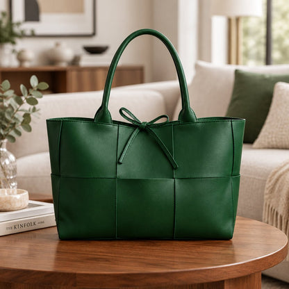 Margot | Women's Structured Panelled Tote Bag