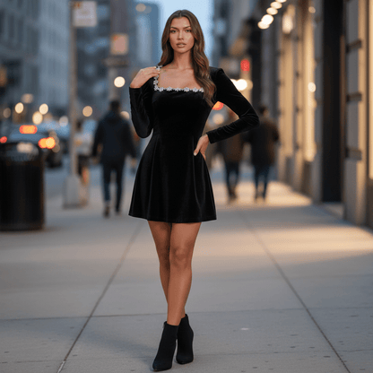Faye | Women's Mini Evening Dress for Parties