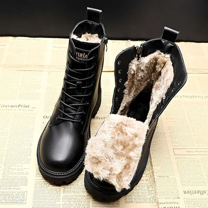 Lyra | Women's Black Winter Cold-Weather Boots