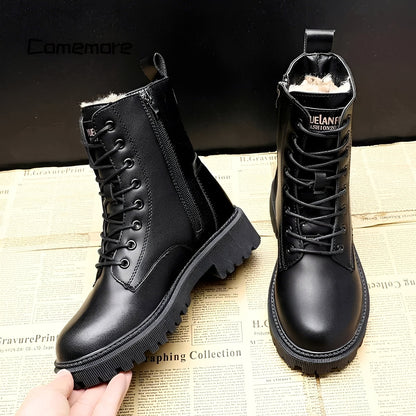 Lyra | Women's Black Winter Cold-Weather Boots