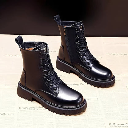Lyra | Women's Black Winter Cold-Weather Boots