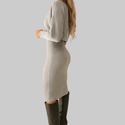 Liv | Women's Two-Piece Dress and Jumper Set