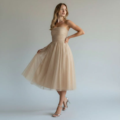 Sadie | Women's Sequin Sleeveless Midi Dress