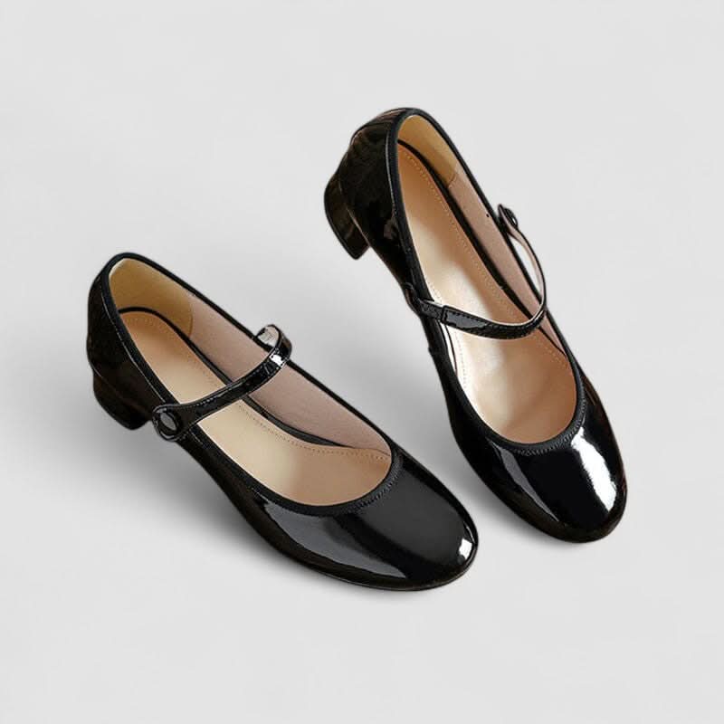 Greer | Mary-Jane-Pumps für Damen mit Riemen und Schnalle