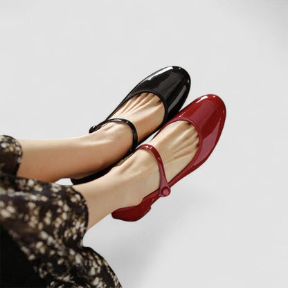 Greer | Mary-Jane-Pumps für Damen mit Riemen und Schnalle
