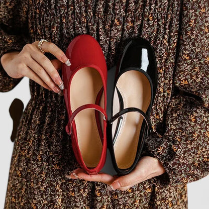 Greer | Mary-Jane-Pumps für Damen mit Riemen und Schnalle