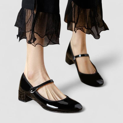 Greer | Mary-Jane-Pumps für Damen mit Riemen und Schnalle