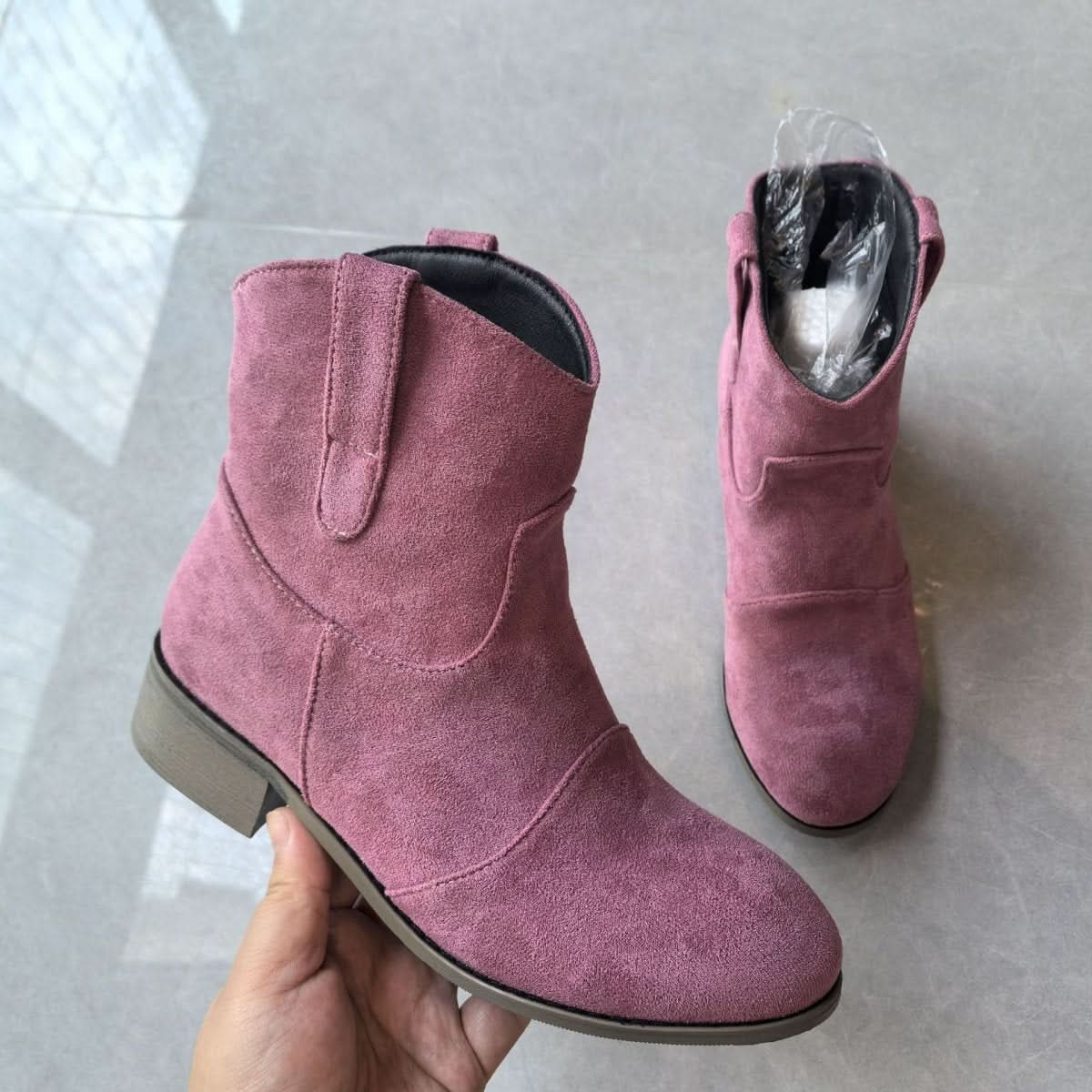 Bree | Gepolsterte Western-Stiefeletten für Damen