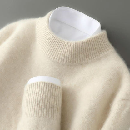 Reid | Herren-Strickpullover im klassischen, lockeren Schnitt