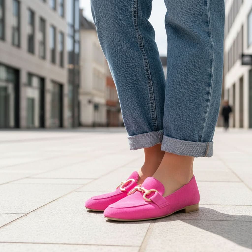 Maren | Damen-Slipper mit goldenen Akzenten