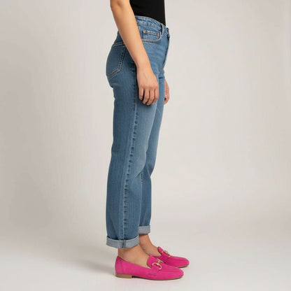 Maren | Damen-Slipper mit goldenen Akzenten