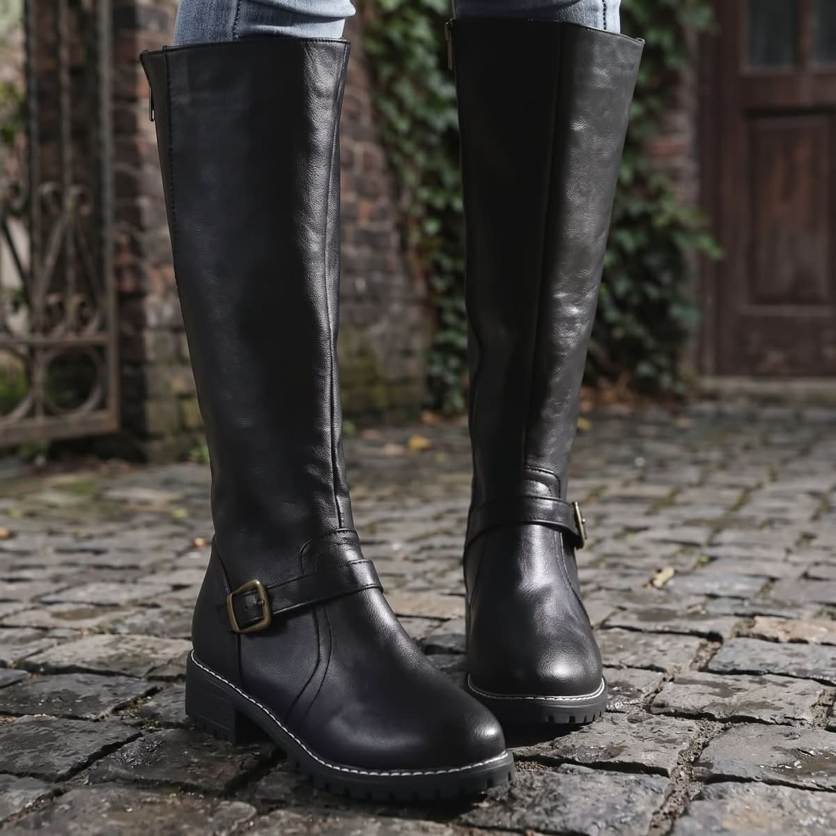 Noa | Women's Orthopaedic Buckle Comfort Ankle Boots