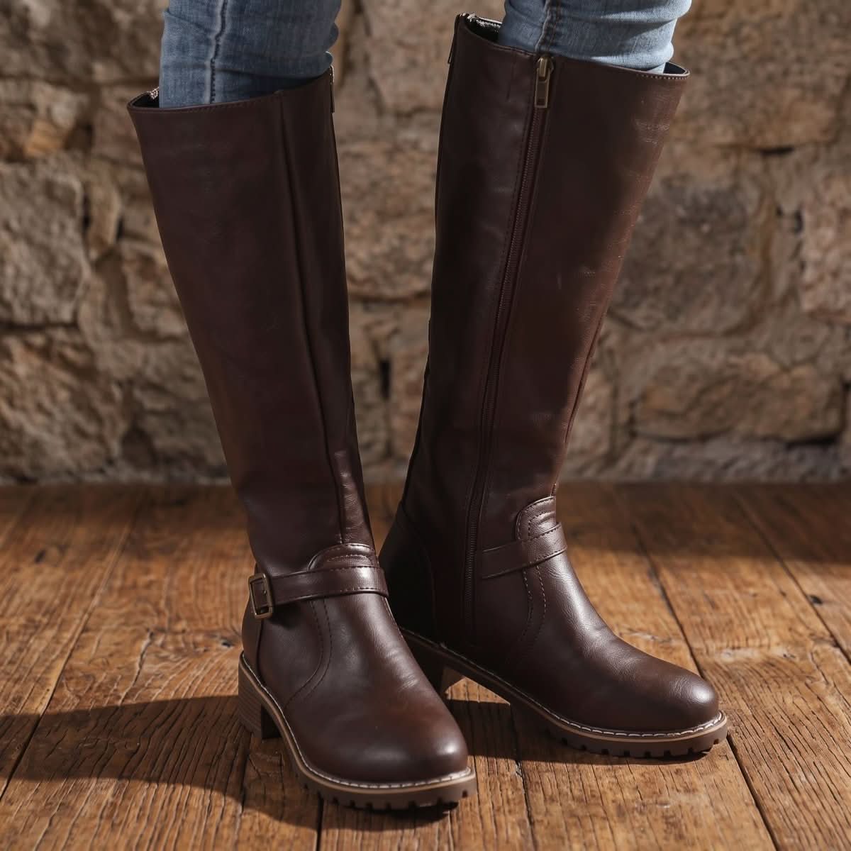 Noa | Women's Orthopaedic Buckle Comfort Ankle Boots