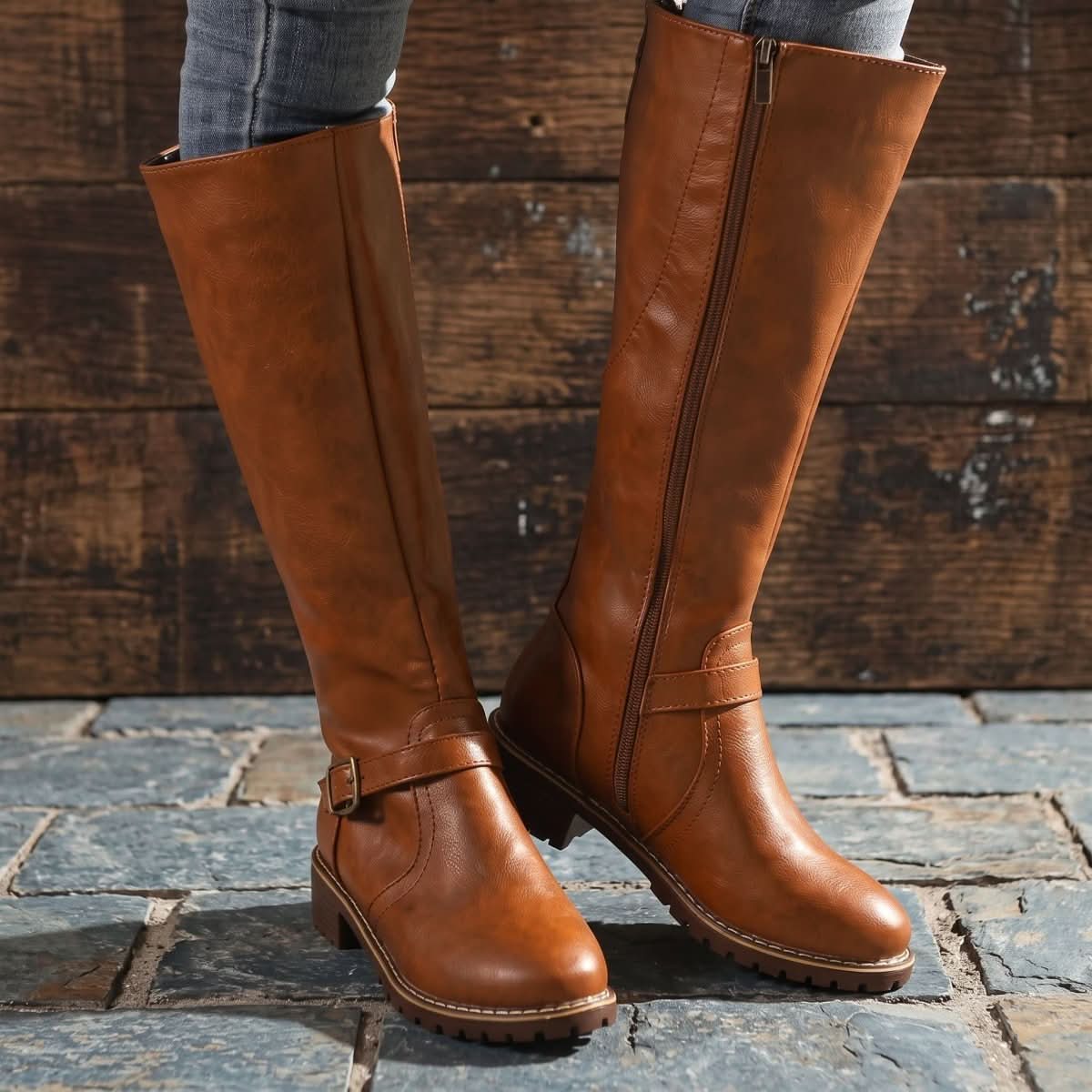 Noa | Women's Orthopaedic Buckle Comfort Ankle Boots