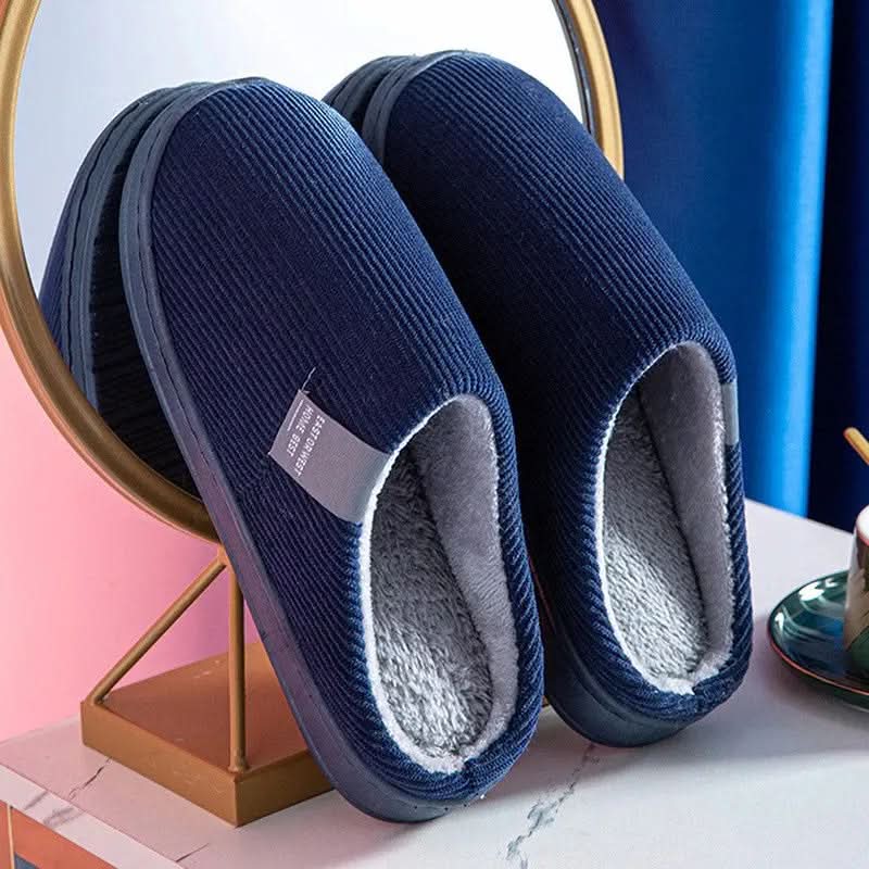 Noa | Damen-Winterpantoffeln aus flauschiger Baumwolle
