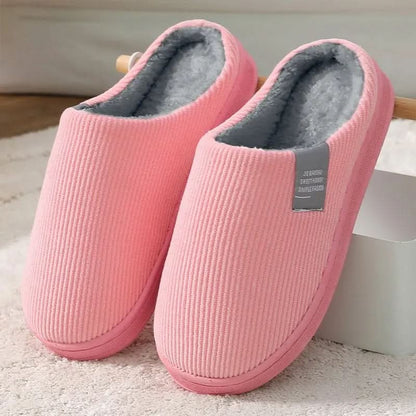 Noa | Damen-Winterpantoffeln aus flauschiger Baumwolle