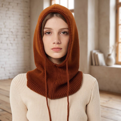 Lyra | Women's Winter Hooded Hat and Neck Scarf
