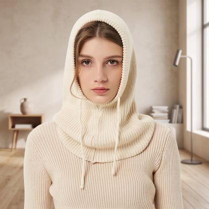 Lyra | Women's Winter Hooded Hat and Neck Scarf