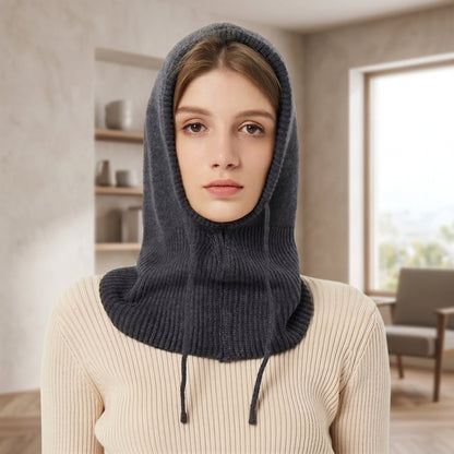 Lyra | Women's Winter Hooded Hat and Neck Scarf