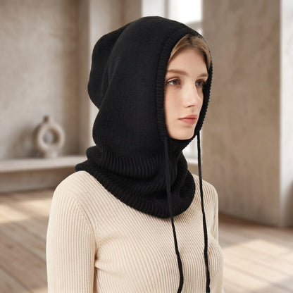 Lyra | Women's Winter Hooded Hat and Neck Scarf