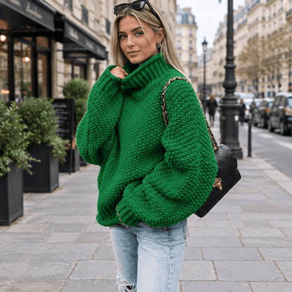 Juno | Women's Oversized Turtleneck Jumper