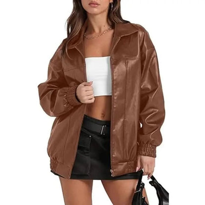 Billie | Women's Oversized Zip-Up Casual Jacket
