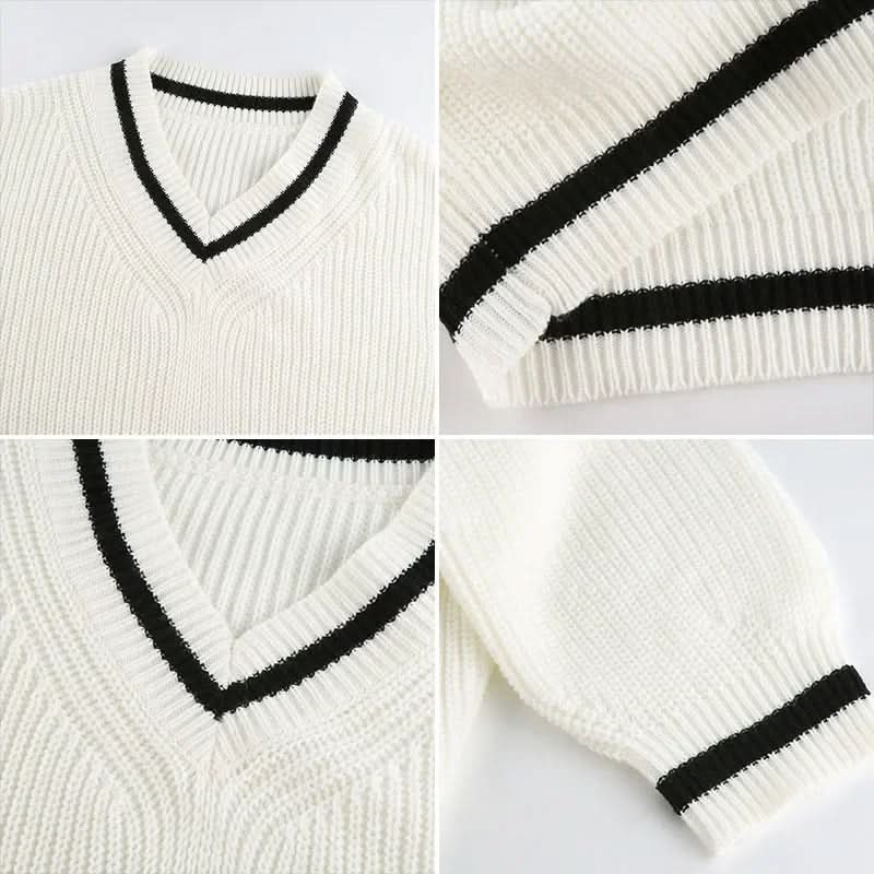 Kaia | Women's V-Neck Winter Knit Jumper